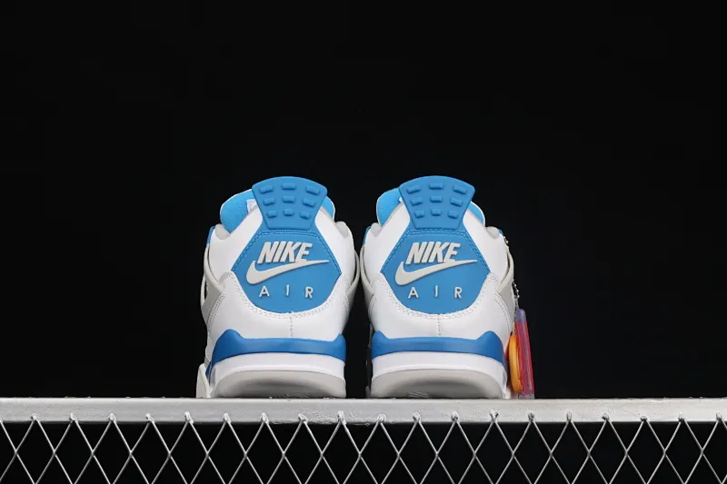 All categories Air Jordan Jordan series basketball shoes Air Jordan 4 G version Air Jordan 4 Retro "Military Blue" AJ4 Joe 4 white blue 308497-105